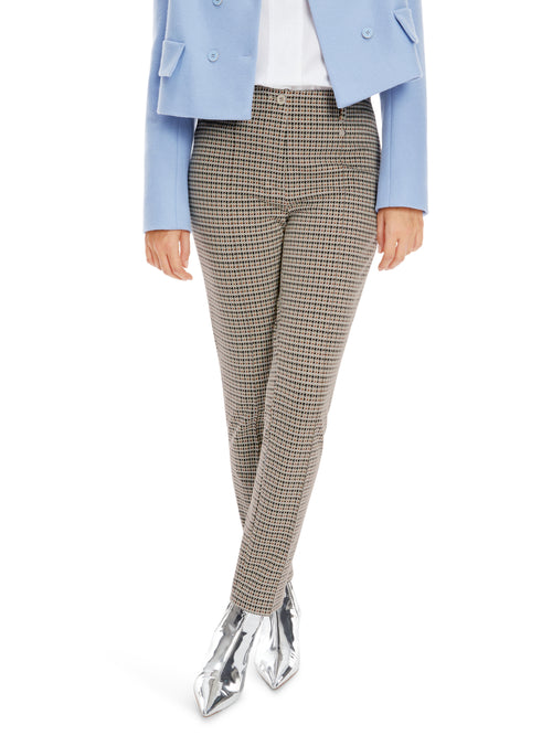 An image of the Marc Cain Houndstooth Trousers