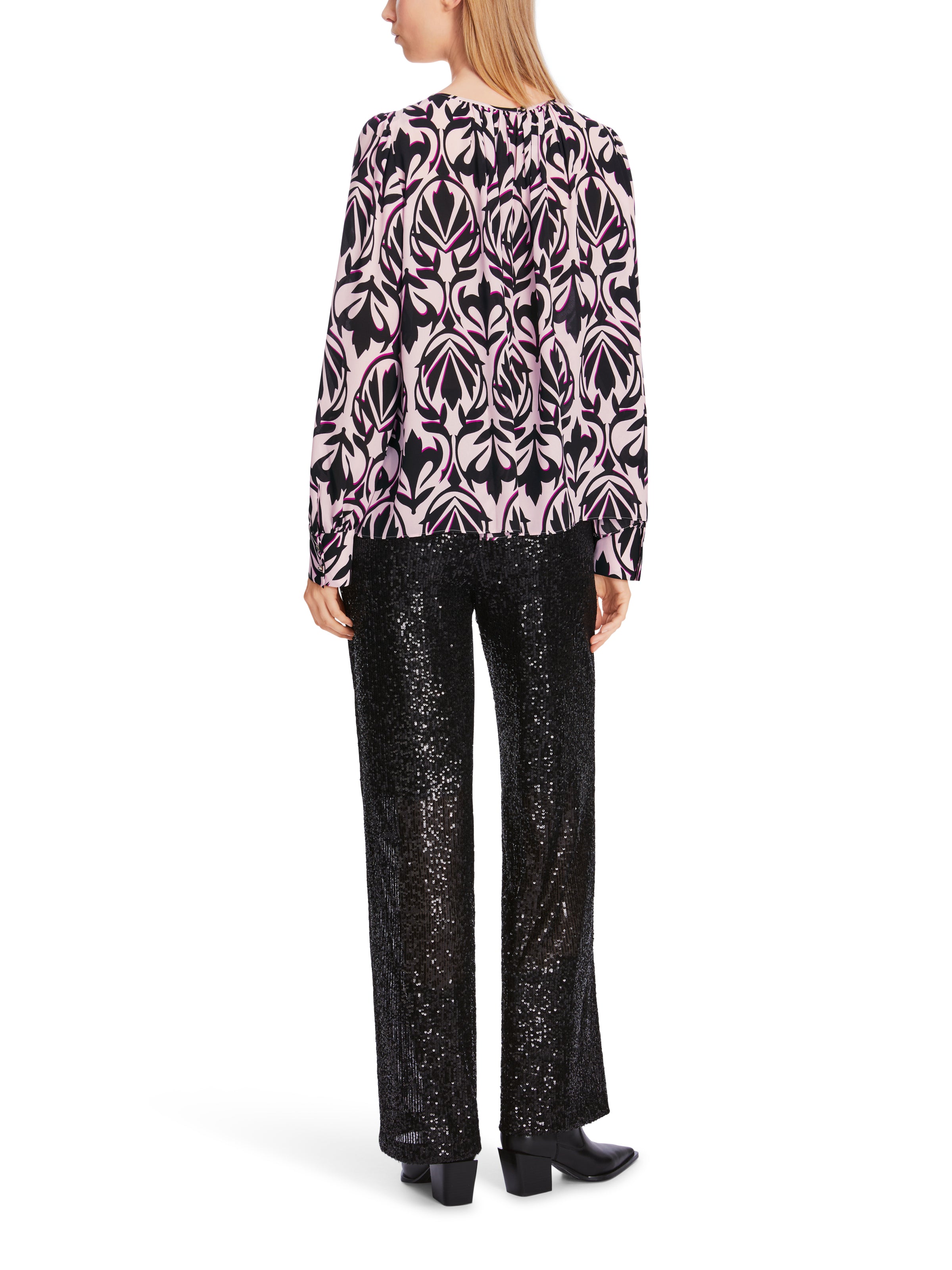 An image of the Marc Cain Patterned Blouse