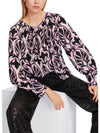 An image of the Marc Cain Patterned Blouse