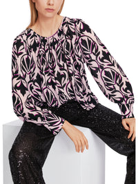 An image of the Marc Cain Patterned Blouse