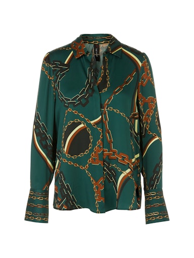 An image of the Marc Cain Blouse With Chain Design