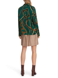 An image of the Marc Cain Blouse With Chain Design