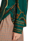 An image of the Marc Cain Blouse With Chain Design