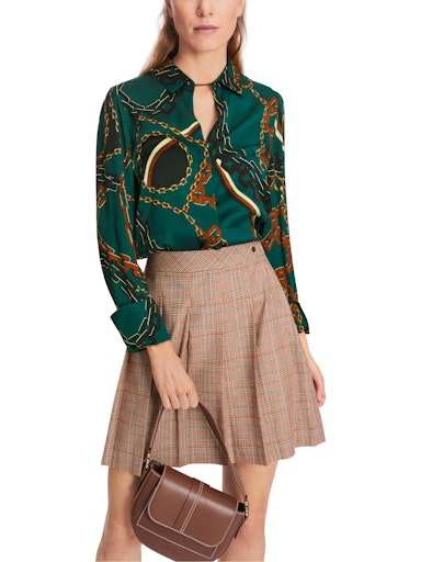 An image of the Marc Cain Blouse With Chain Design