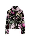 An image of the Marc Cain Floral Faux Fur Jacket