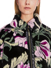 An image of the Marc Cain Floral Faux Fur Jacket