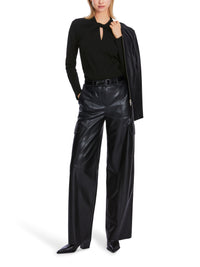 An image of the Marc Cain Cut-Out Detail Top