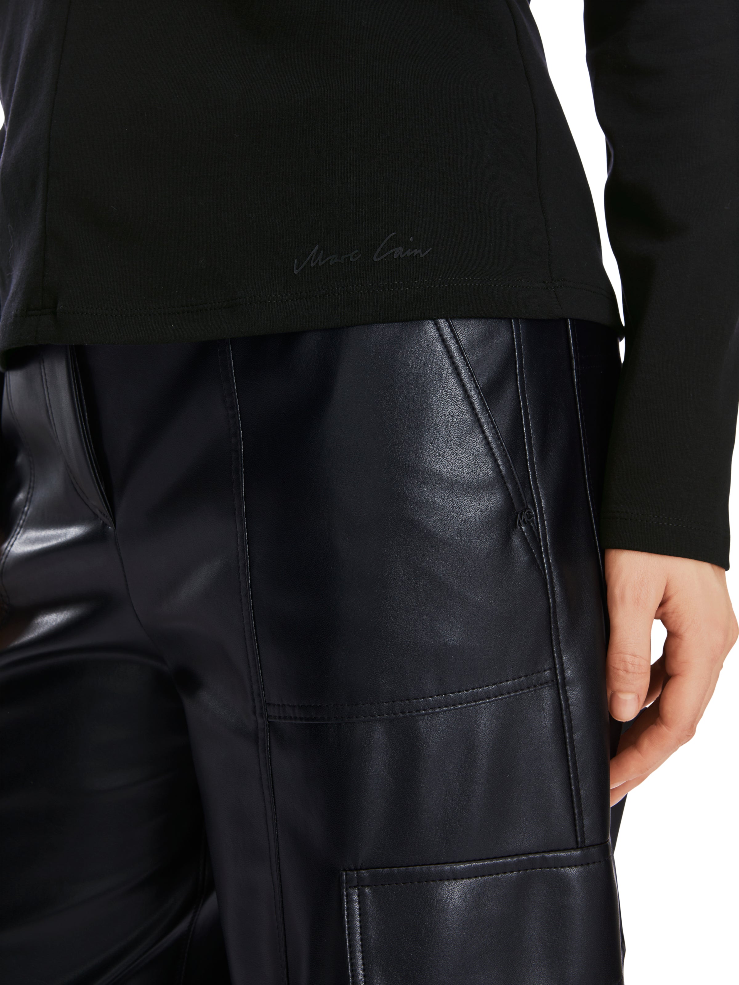 An image of the Marc Cain Cut-Out Detail Top