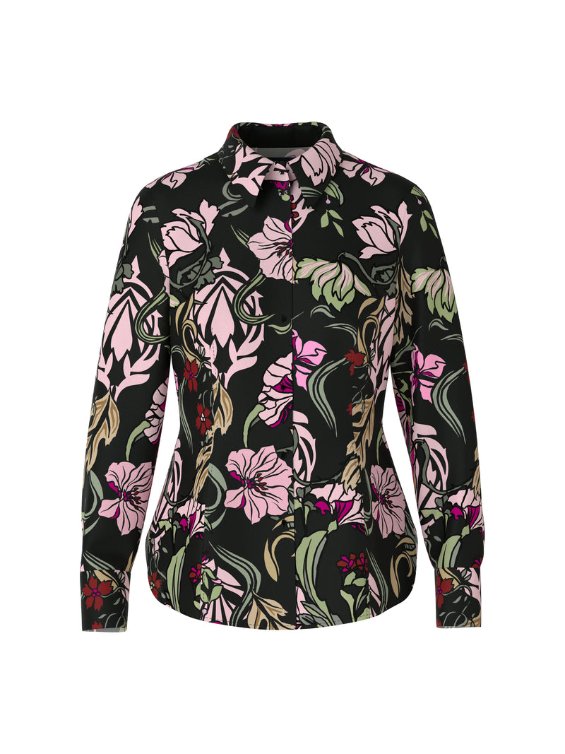 An image of the Marc Cain Floral Blouse