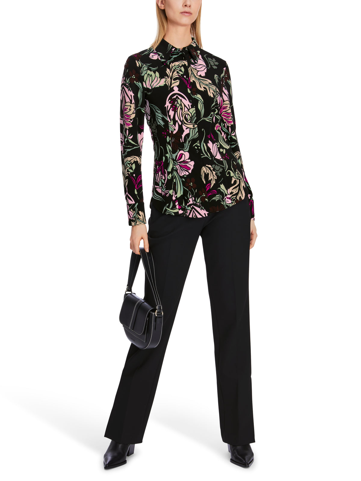 An image of the Marc Cain Floral Blouse