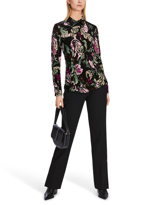 An image of the Marc Cain Floral Blouse