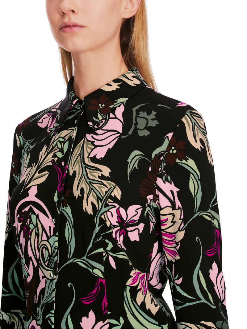 An image of the Marc Cain Floral Blouse