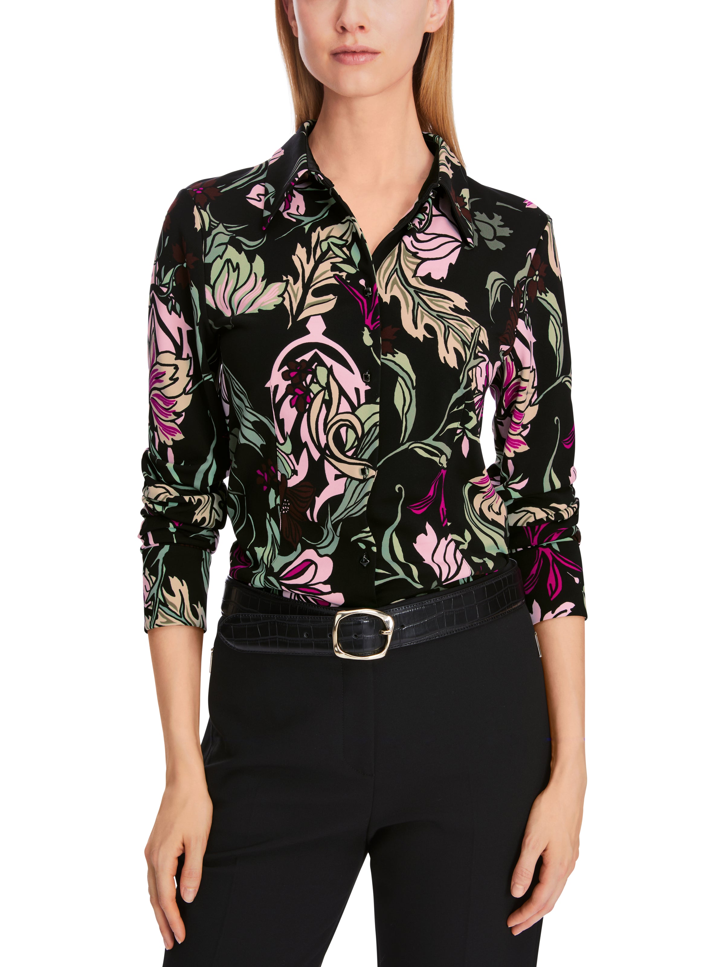 An image of the Marc Cain Floral Blouse