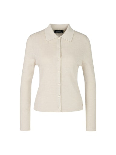 An image of the Marc Cain Thin Ribbed Cardigan