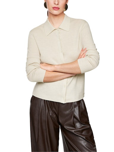 An image of the Marc Cain Thin Ribbed Cardigan