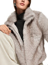 An image of the Marc Cain Cosy Faux Fur Jacket