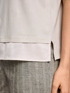 Top With Silk Trim