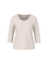 An image of the Marc Cain T-Shirt with Chain Trim