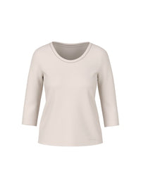 An image of the Marc Cain T-Shirt with Chain Trim