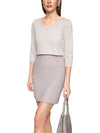 An image of the Marc Cain T-Shirt with Chain Trim