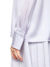 An image of the Marc Cain Shiny Silk Blouse