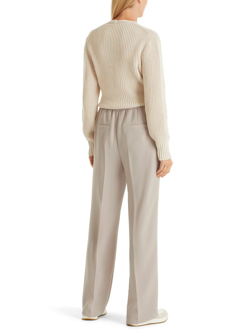 An image of the Marc Cain Washington Wide Fit Trousers