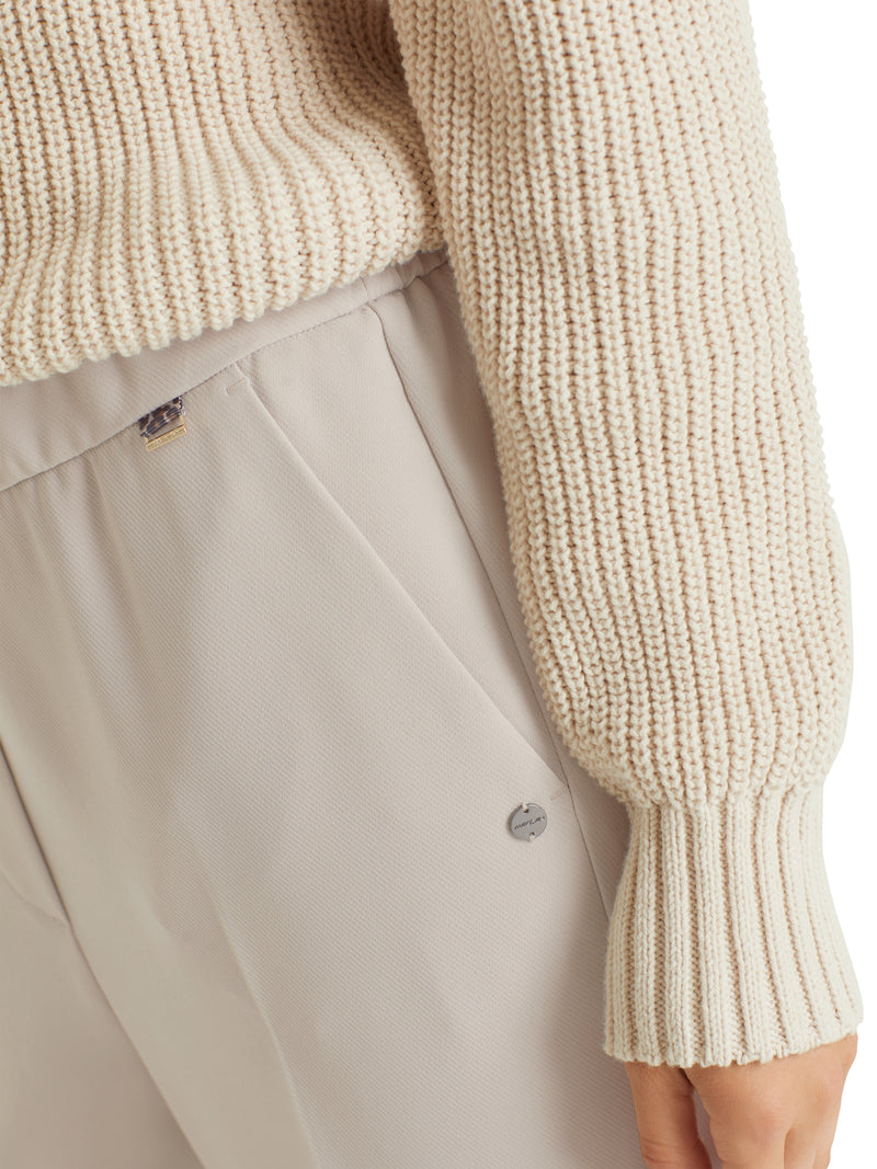 An image of the Marc Cain Washington Wide Fit Trousers