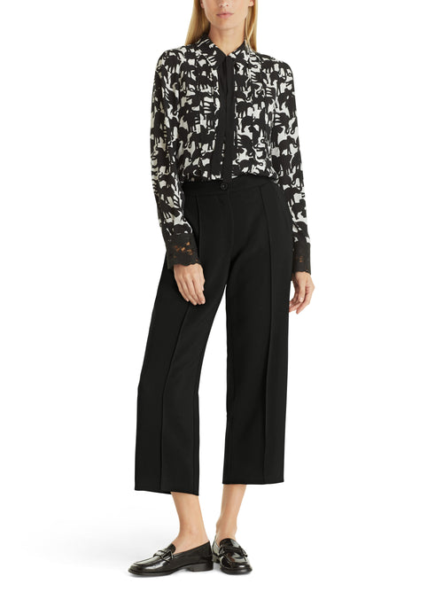 An image of the Marc Cain Wellington Wide Fit Trousers