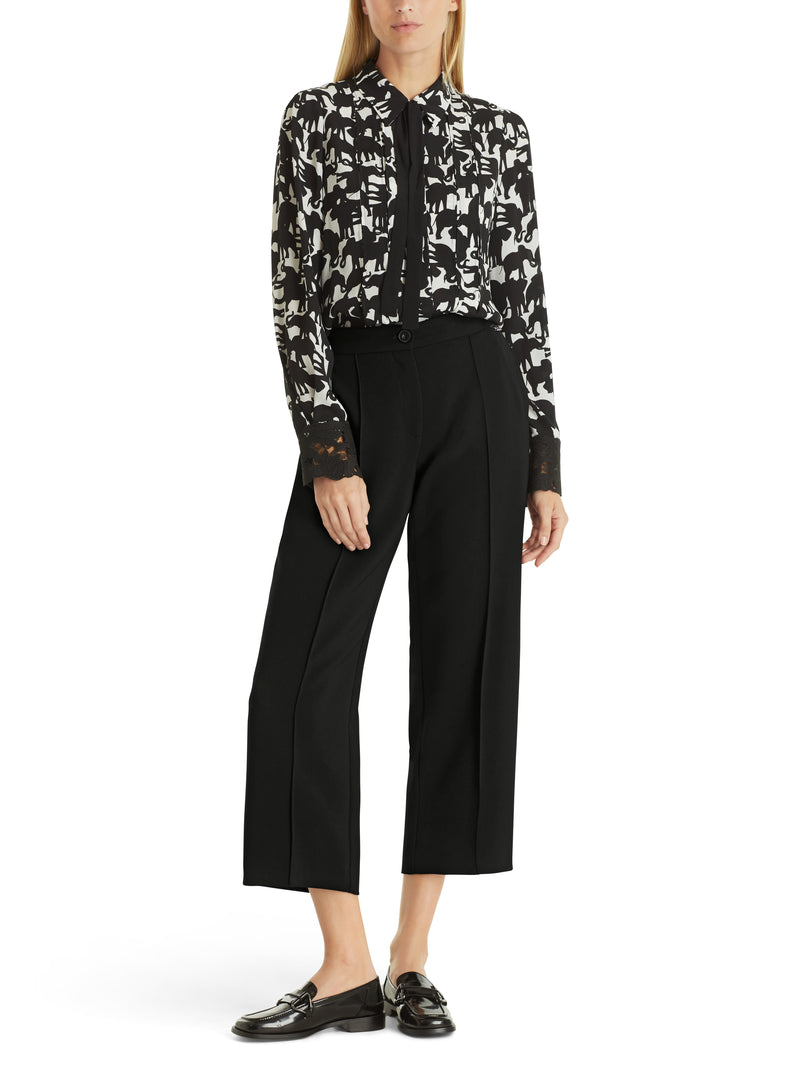 An image of the Marc Cain Wellington Wide Fit Trousers