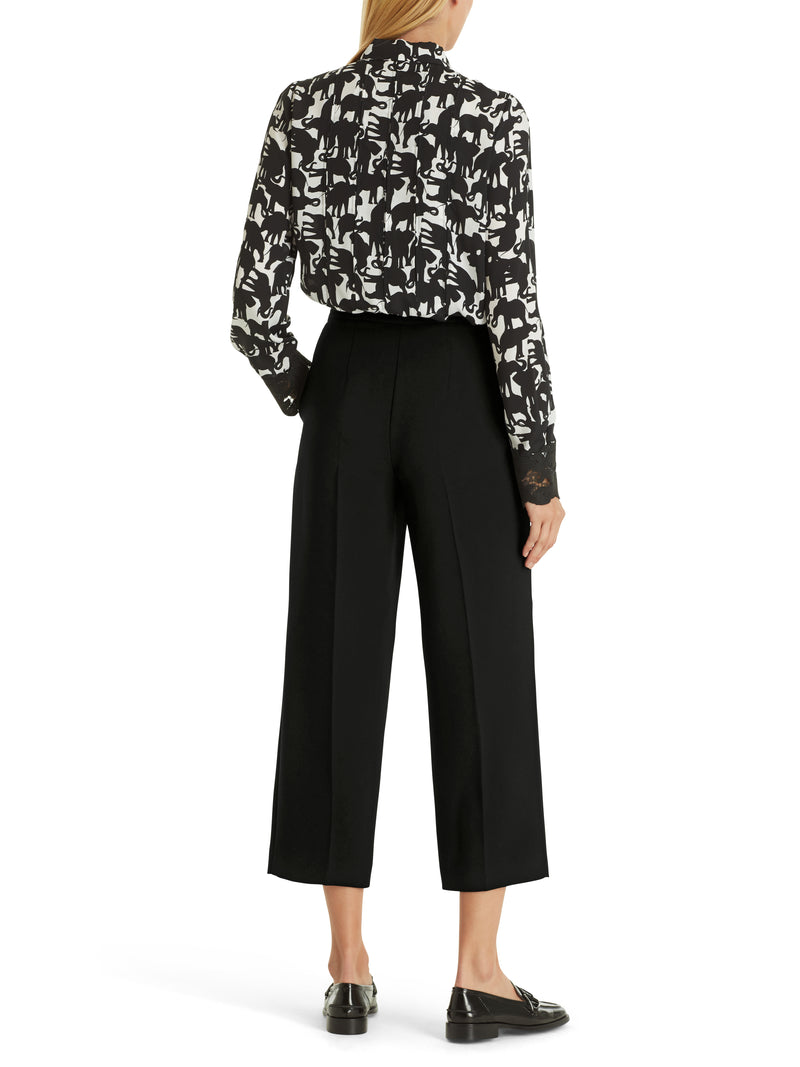 An image of the Marc Cain Wellington Wide Fit Trousers
