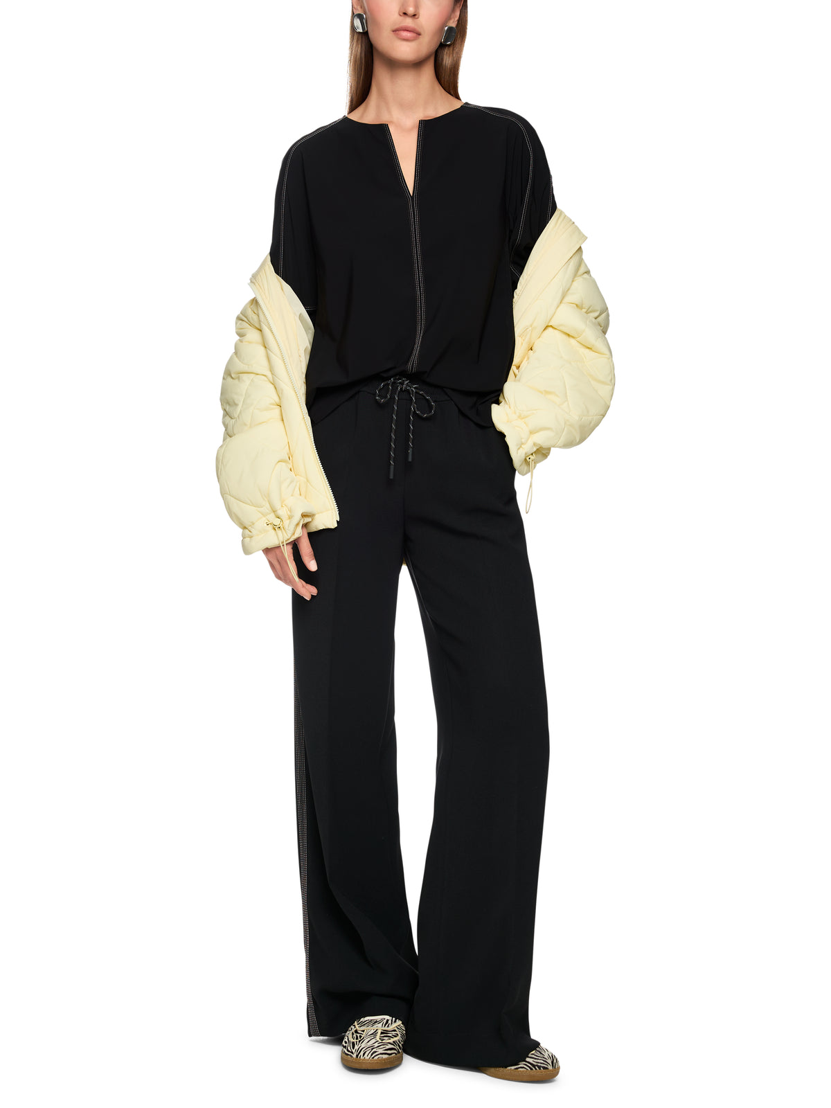 An image of the Marc Cain WELKOM Wide Trousers