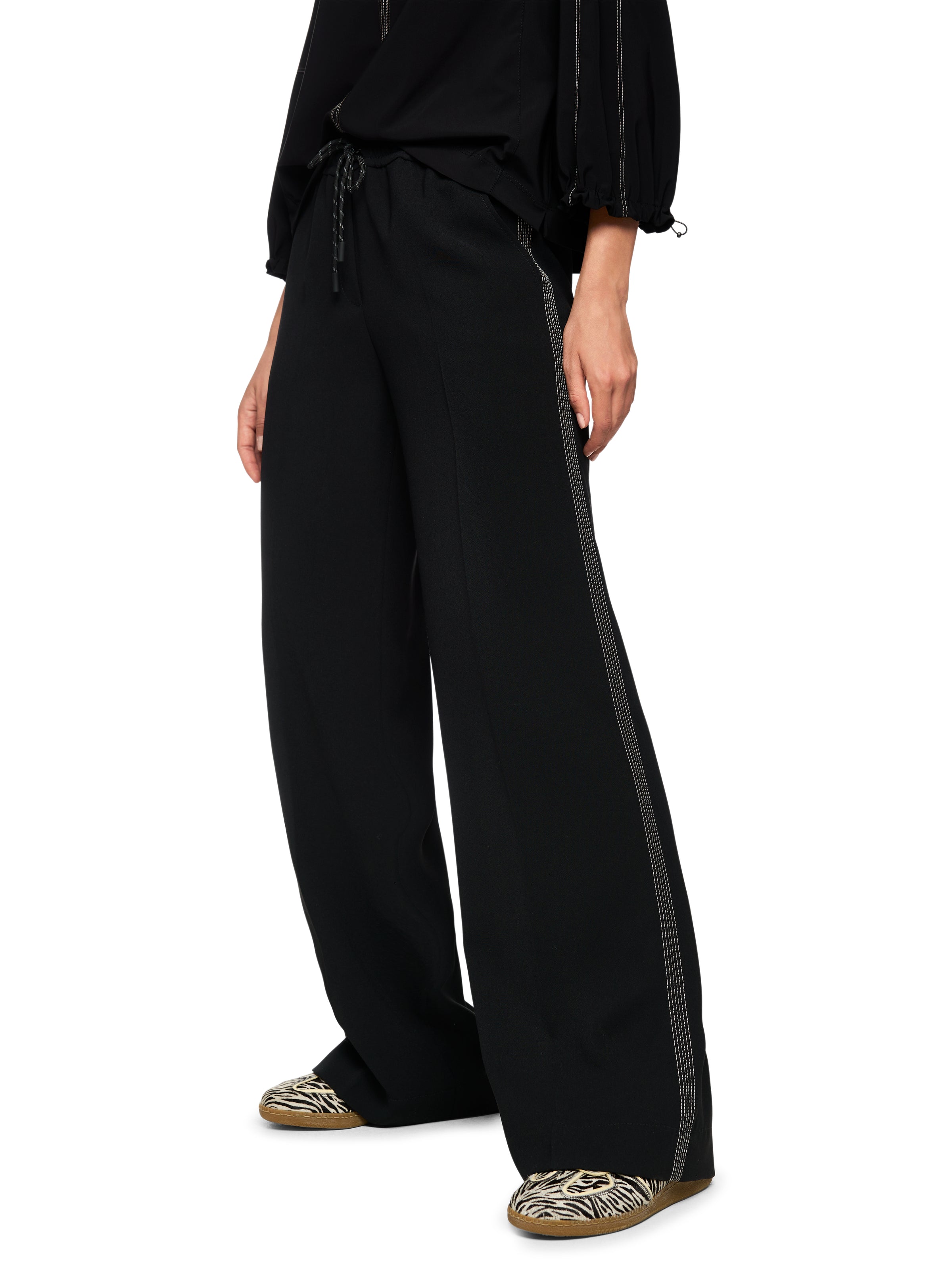 An image of the Marc Cain WELKOM Wide Trousers