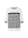 An image of the Marc Cain Blouse With Cube Design