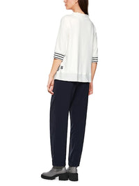 An image of the Marc Cain Blouse With Cube Design