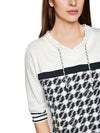 An image of the Marc Cain Blouse With Cube Design