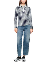 An image of the Marc Cain Buttoned Polo Shirt