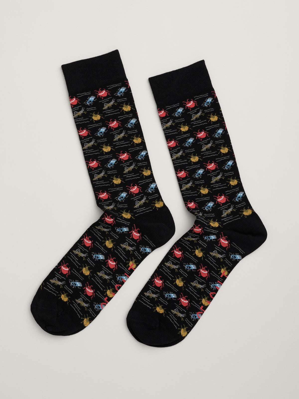 An image of the Seasalt Men's Bamboo Arty Socks