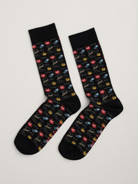 An image of the Seasalt Men's Bamboo Arty Socks