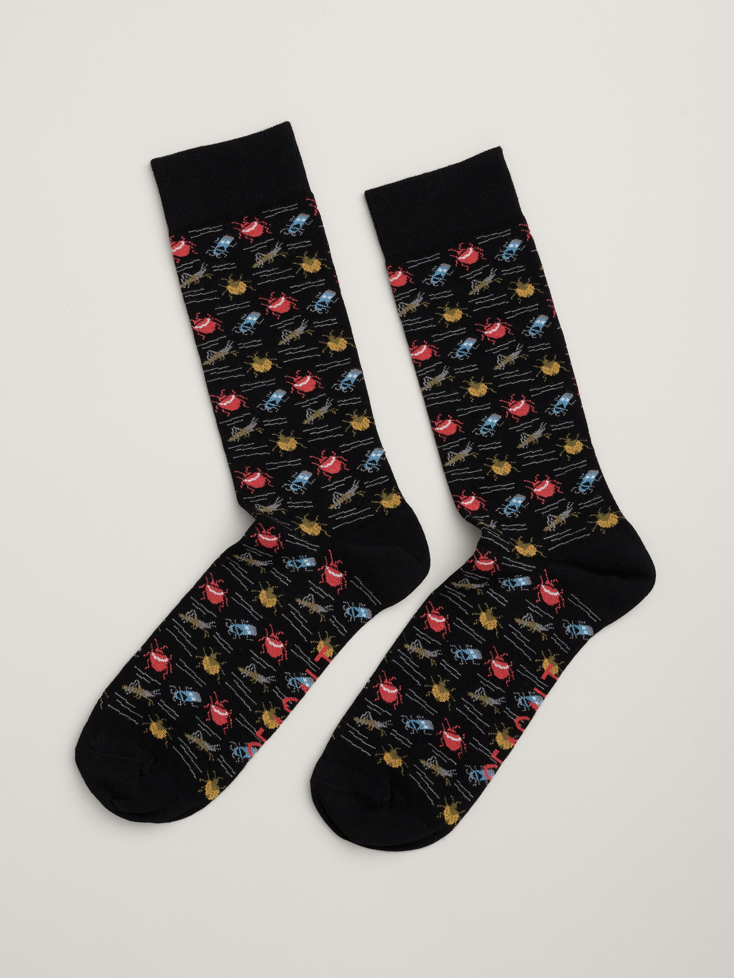 An image of the Seasalt Men's Bamboo Arty Socks