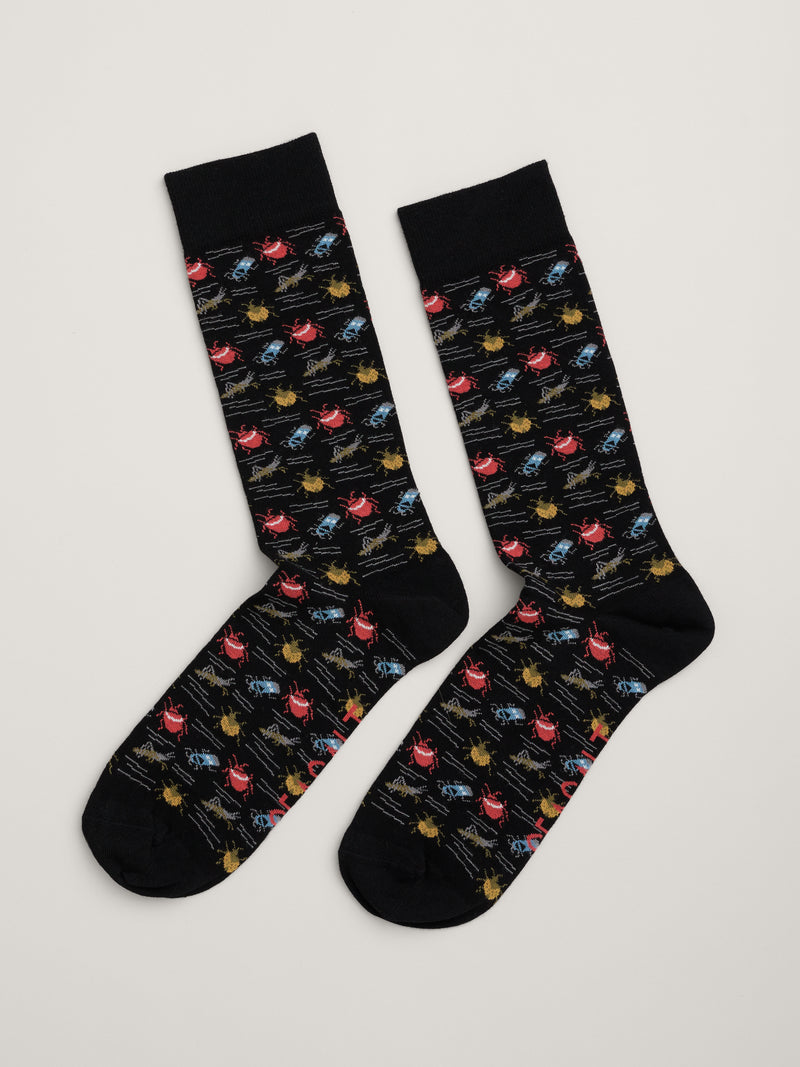 An image of the Seasalt Men's Bamboo Arty Socks