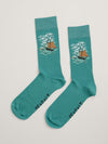 An image of the Seasalt Men's Bamboo Arty Socks