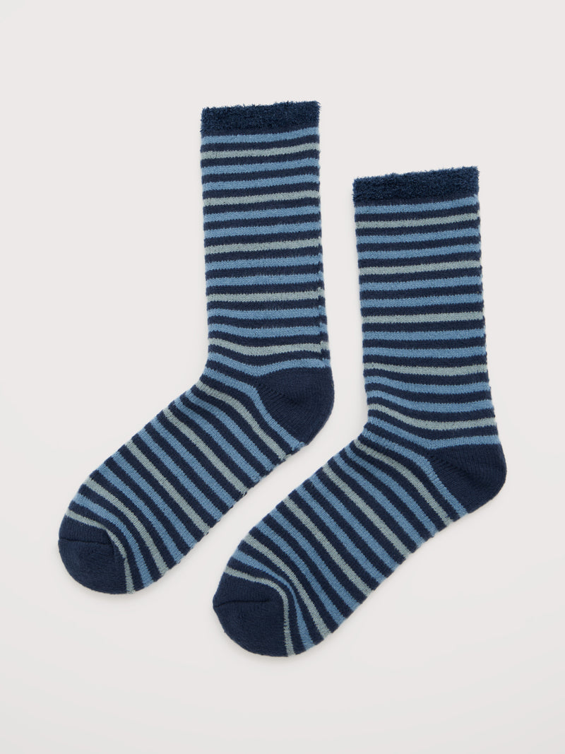 An image of the Seasalt Men's Cabin Socks Mica Fleck Maritime Ship