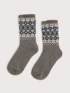 An image of the Seasalt Men's Cabin Socks Mica Fleck Maritime Ship