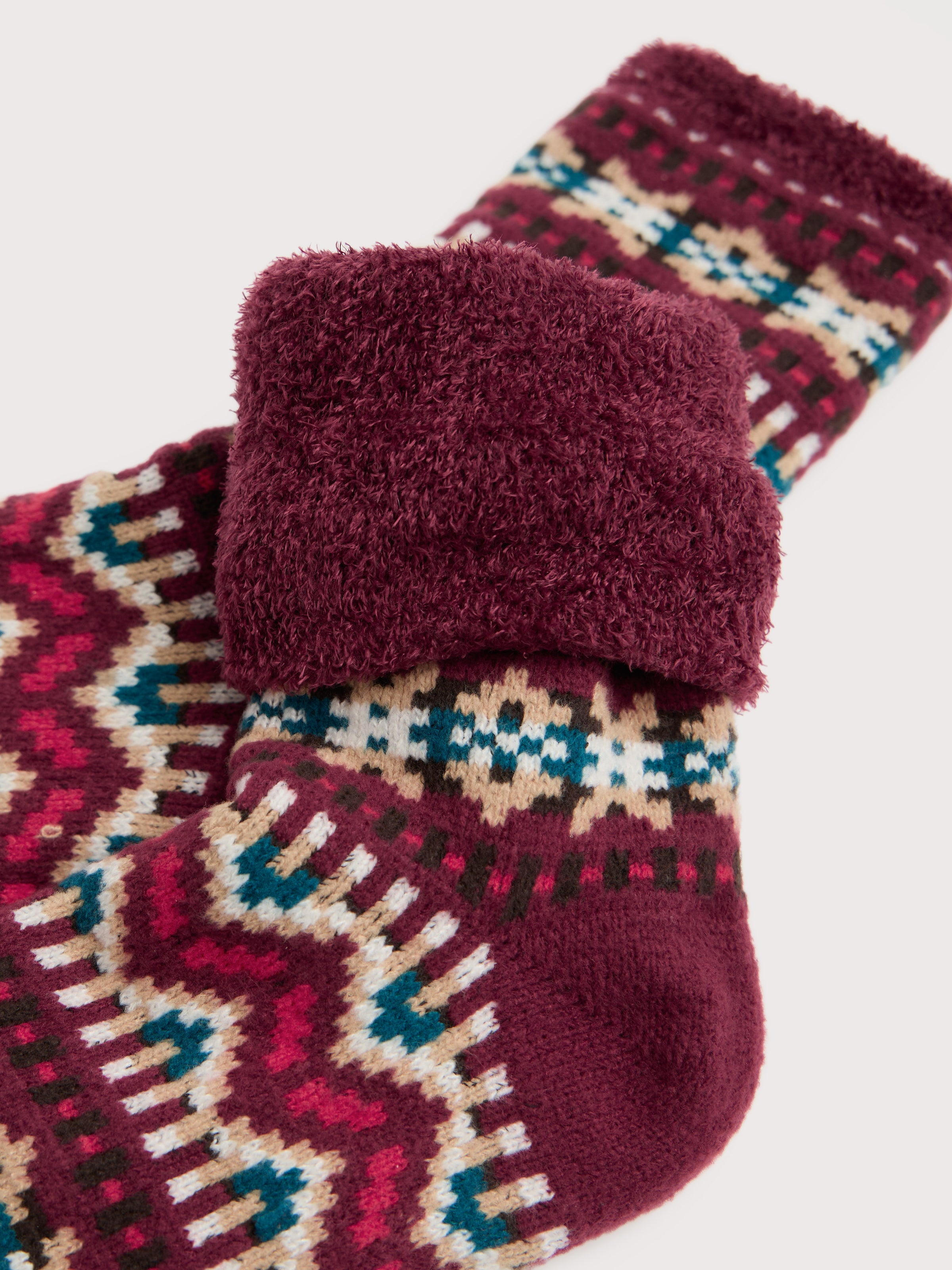 An image of the Seasalt Men's Cabin Socks Mica Fleck Maritime Ship