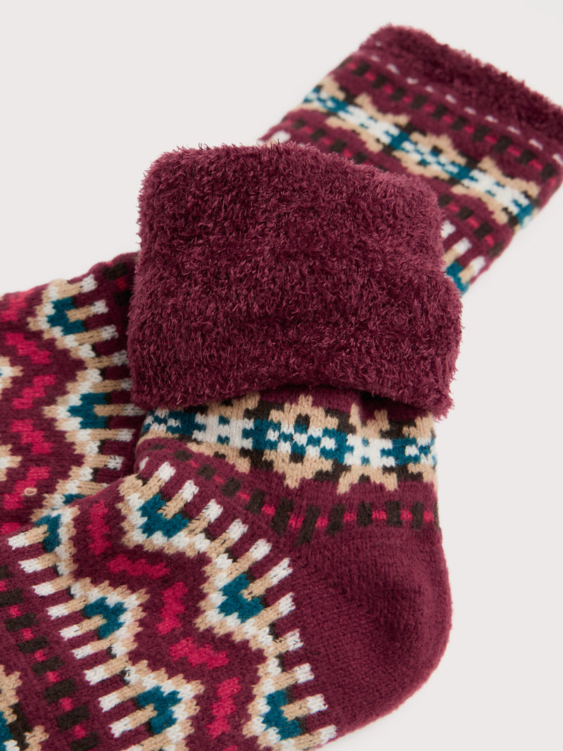 An image of the Seasalt Men's Cabin Socks Mica Fleck Maritime Ship