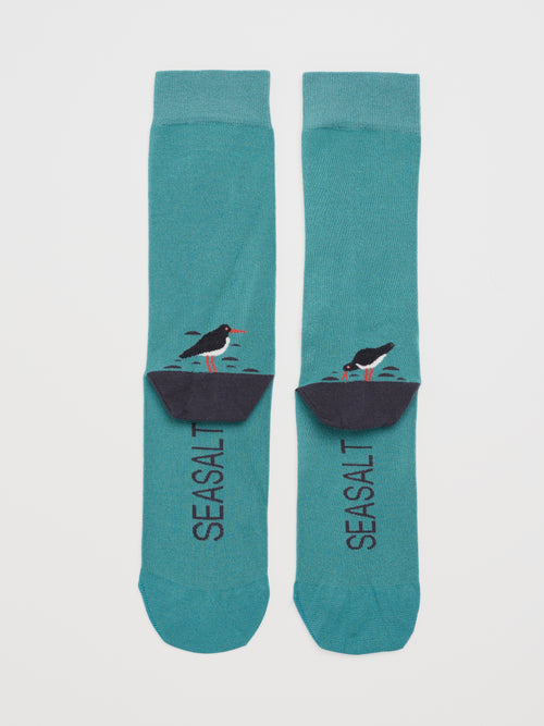 An image of the Seasalt Men's Everyday Socks Rillaton Mineral