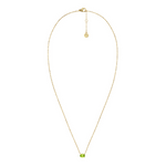 An image of the Edblad Misty Necklace Green Gold