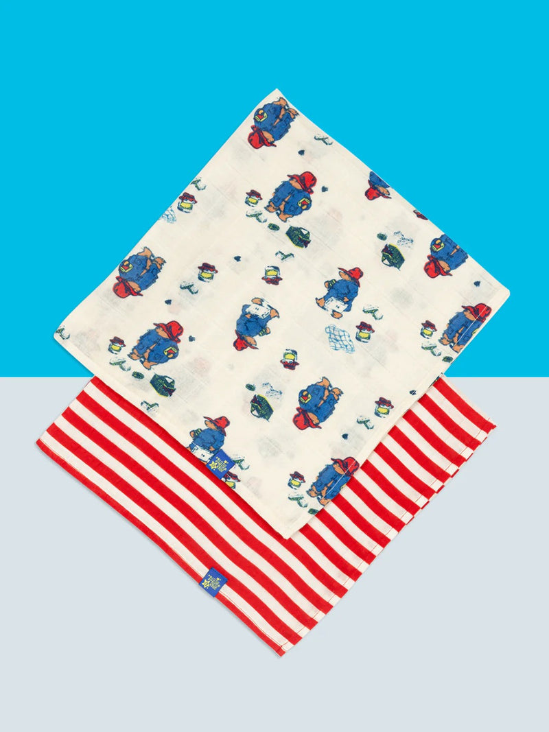 An image of the Blade & Rose Paddington Let's Have A Picnic Muslin Squares