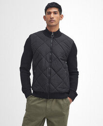 An image of the Barbour Newland Quilted Jumper