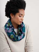 An image of the Seasalt New Everyday Circle Scarf Circle Collage Echium